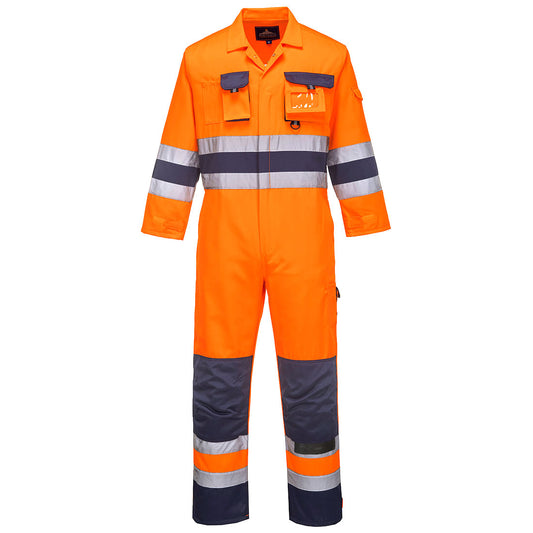 Tuta Nantes Hi-Vis Portwest personalizzato con logo - Pubblienne