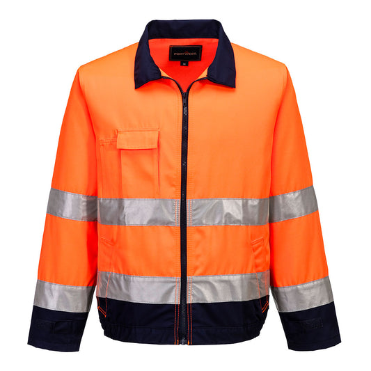 Giacca Madrid Hi-Vis Portwest personalizzato con logo - Pubblienne