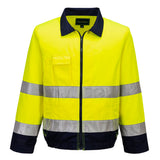 Giacca Madrid Hi-Vis Portwest personalizzato con logo - Pubblienne