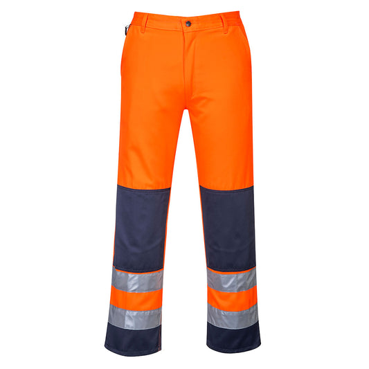 Pantaloni Seville Hi-Vis Portwest personalizzato con logo - Pubblienne