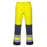 Pantaloni Seville Hi-Vis Portwest personalizzato con logo - Pubblienne