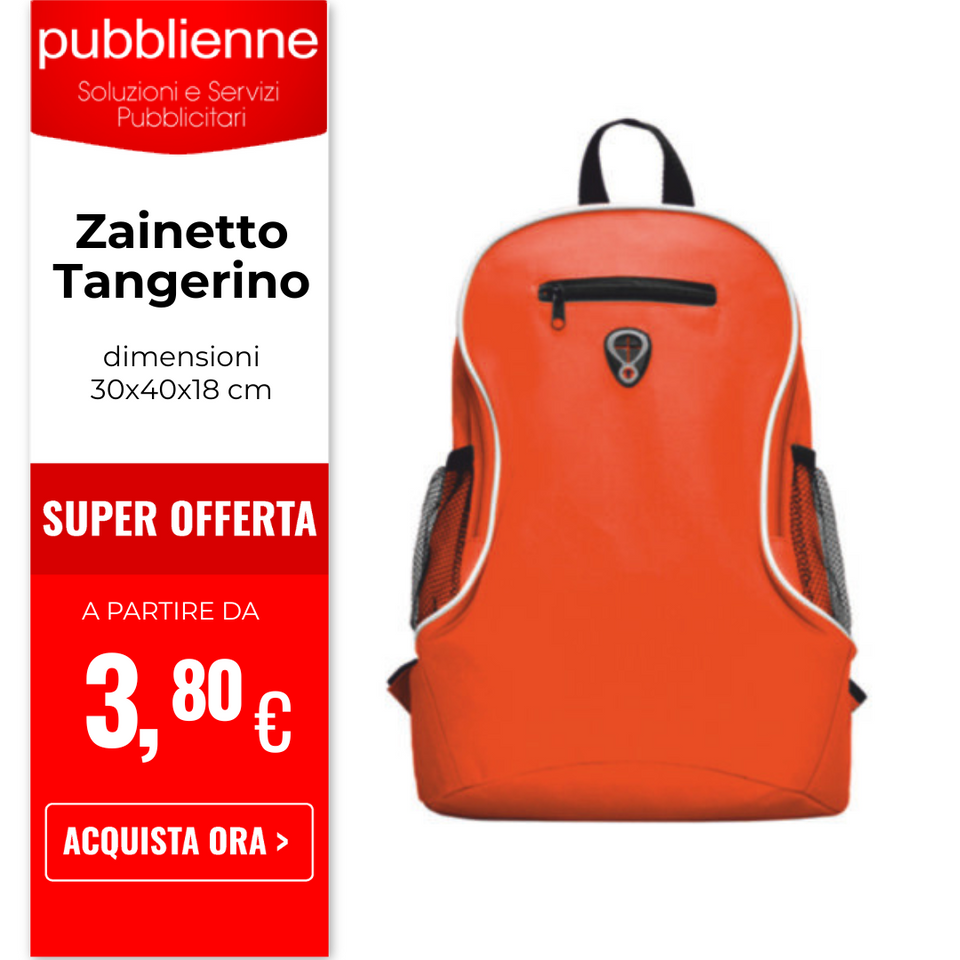 TANGERINO personalizzato con logo - Pubblienne