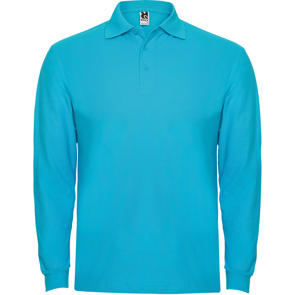 R6635 - Roly Estrella Manica Lunga Polo Uomo personalizzato con logo - Pubblienne