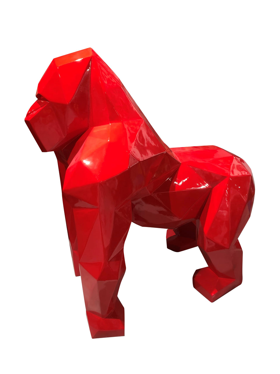 A966 Gorilla Origami-Oggetto Decorativo personalizzato con logo - Pubblienne