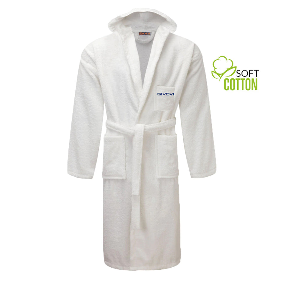 ACCAPPATOIO SCATOLATO 100% COTTON SPUGNA personalizzato con logo - Pubblienne