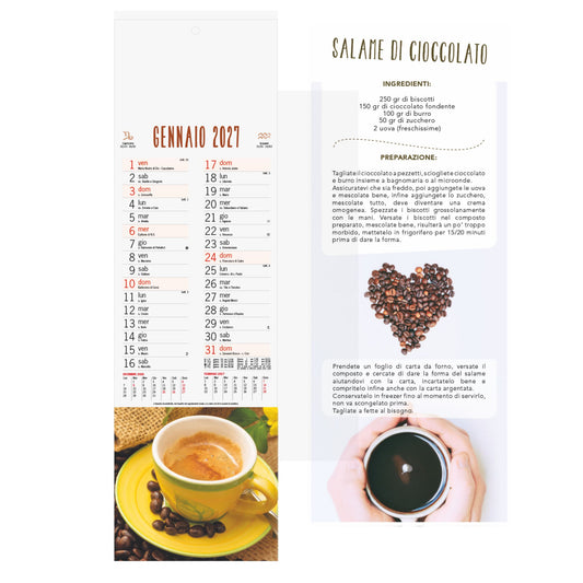CALENDARIO CAFFE personalizzato con logo - Pubblienne