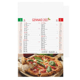 CALENDARIO PIZZA personalizzato con logo - Pubblienne