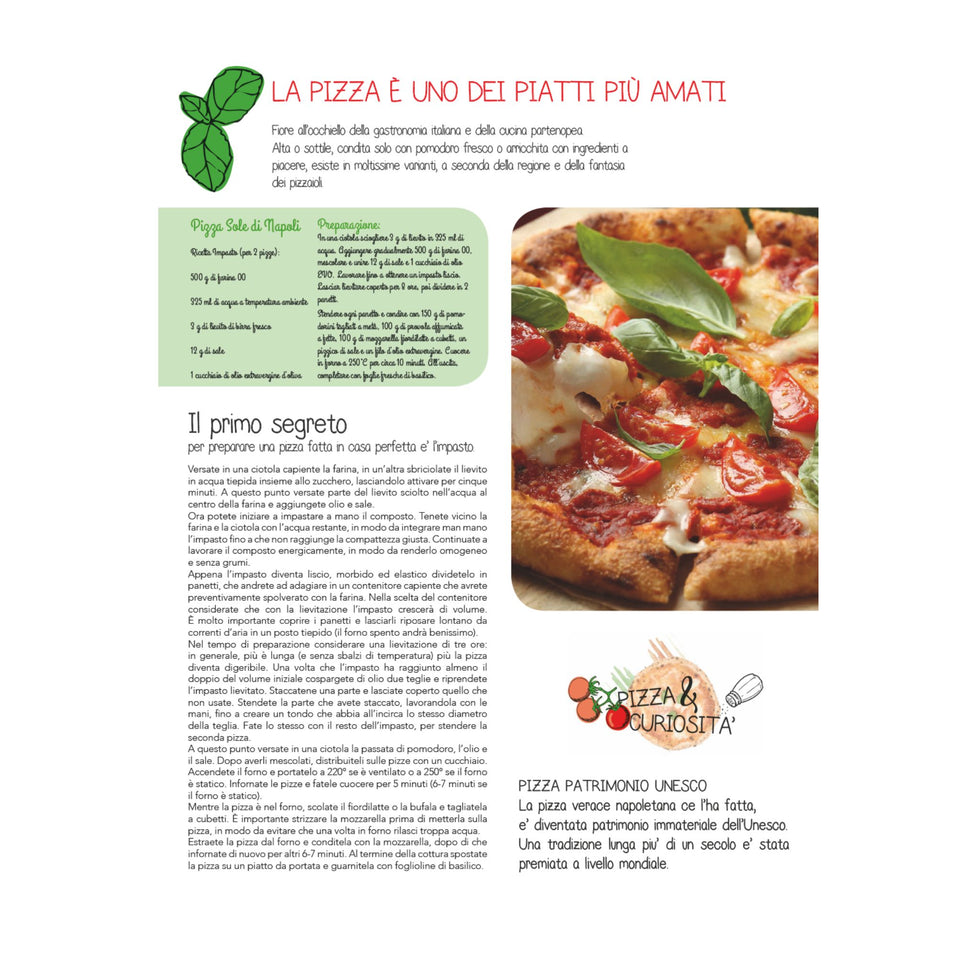 CALENDARIO PIZZA personalizzato con logo - Pubblienne