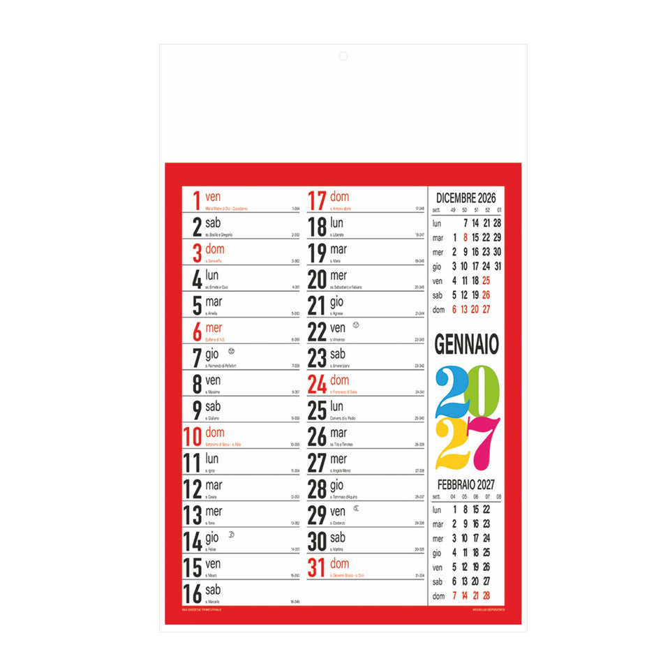 CALENDARIO SVEDESE personalizzato con logo - Pubblienne