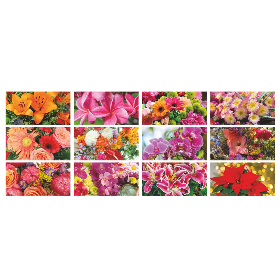 Calendario Fiori personalizzato con logo - Pubblienne