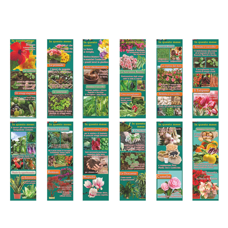 CALENDARIO ORTO E GIARDINO personalizzato con logo - Pubblienne