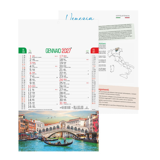 CALENDARIO ITALIA personalizzato con logo - Pubblienne