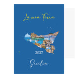 SICILIA - Calendario Illustrato personalizzato con logo - Pubblienne