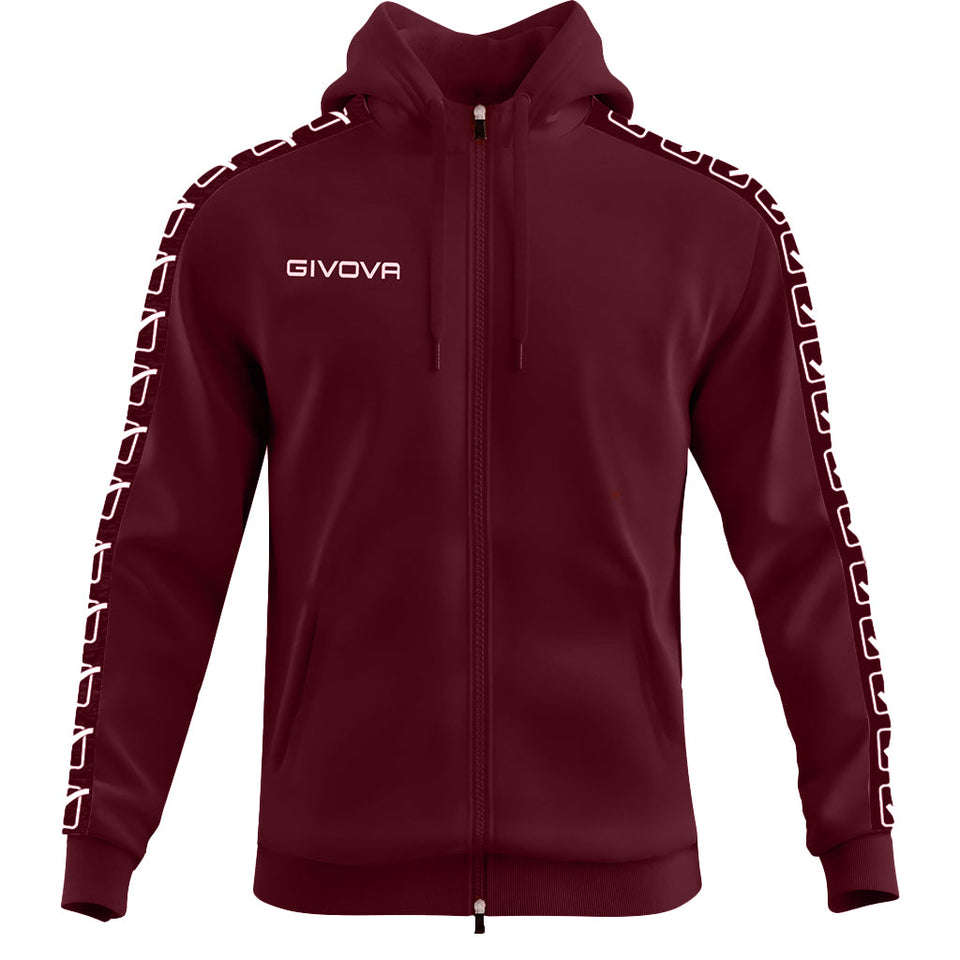 BA014-ZIP-GRANATA - GRANATA