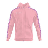 FELPA FULL ZIP CON CAPPUCCIO TERRY BAND personalizzato con logo - Pubblienne