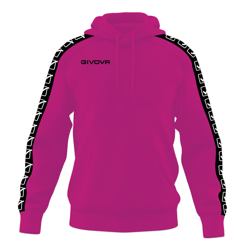 FELPA CON CAPPUCCIO TERRY BAND personalizzato con logo - Pubblienne