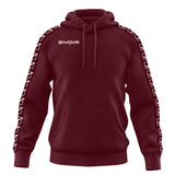 FELPA CON CAPPUCCIO TERRY BAND personalizzato con logo - Pubblienne