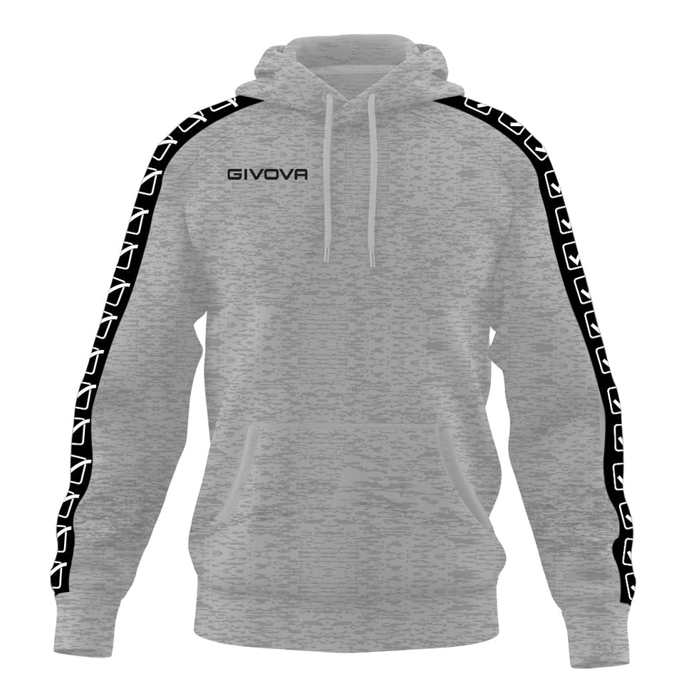 FELPA CON CAPPUCCIO TERRY BAND personalizzato con logo - Pubblienne