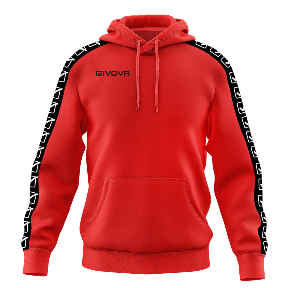 FELPA CON CAPPUCCIO TERRY BAND personalizzato con logo - Pubblienne