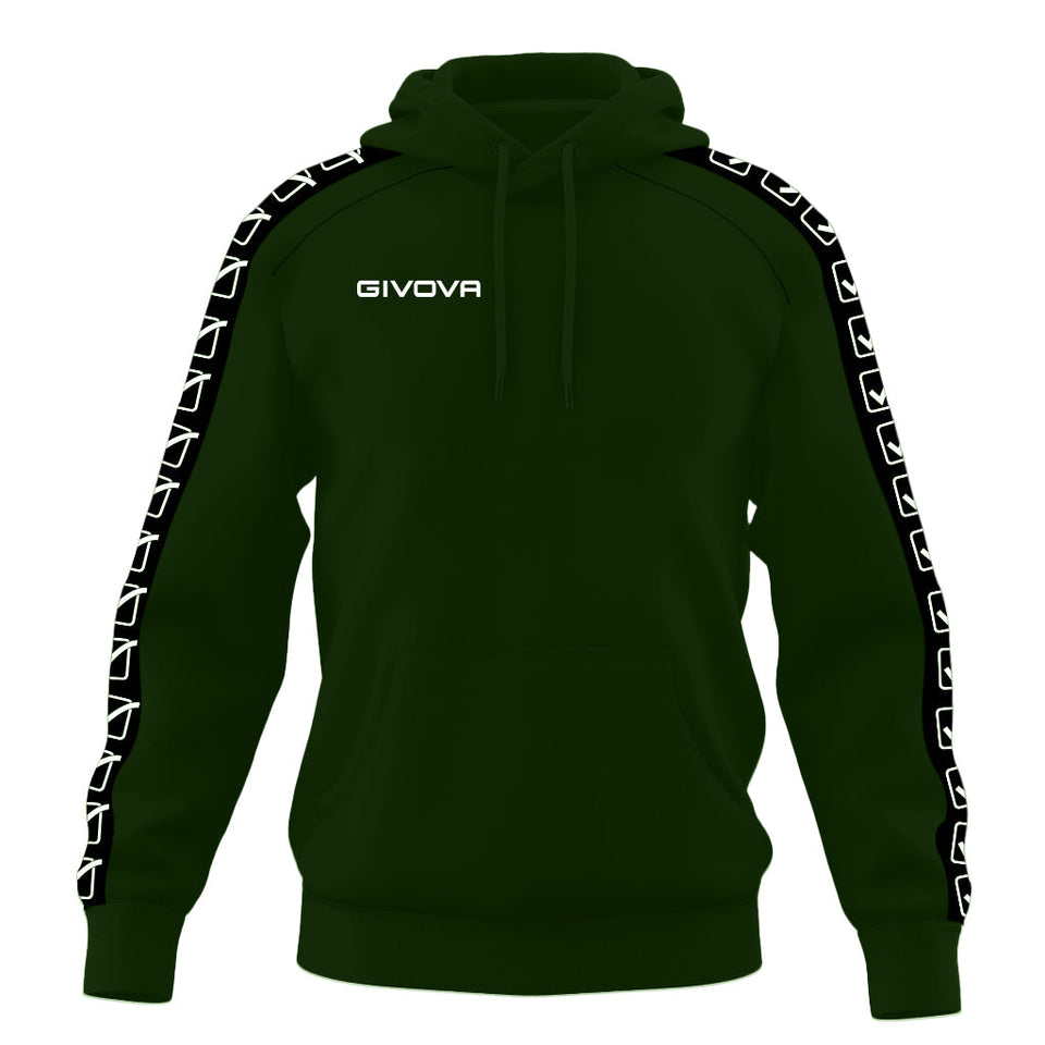 FELPA CON CAPPUCCIO TERRY BAND personalizzato con logo - Pubblienne