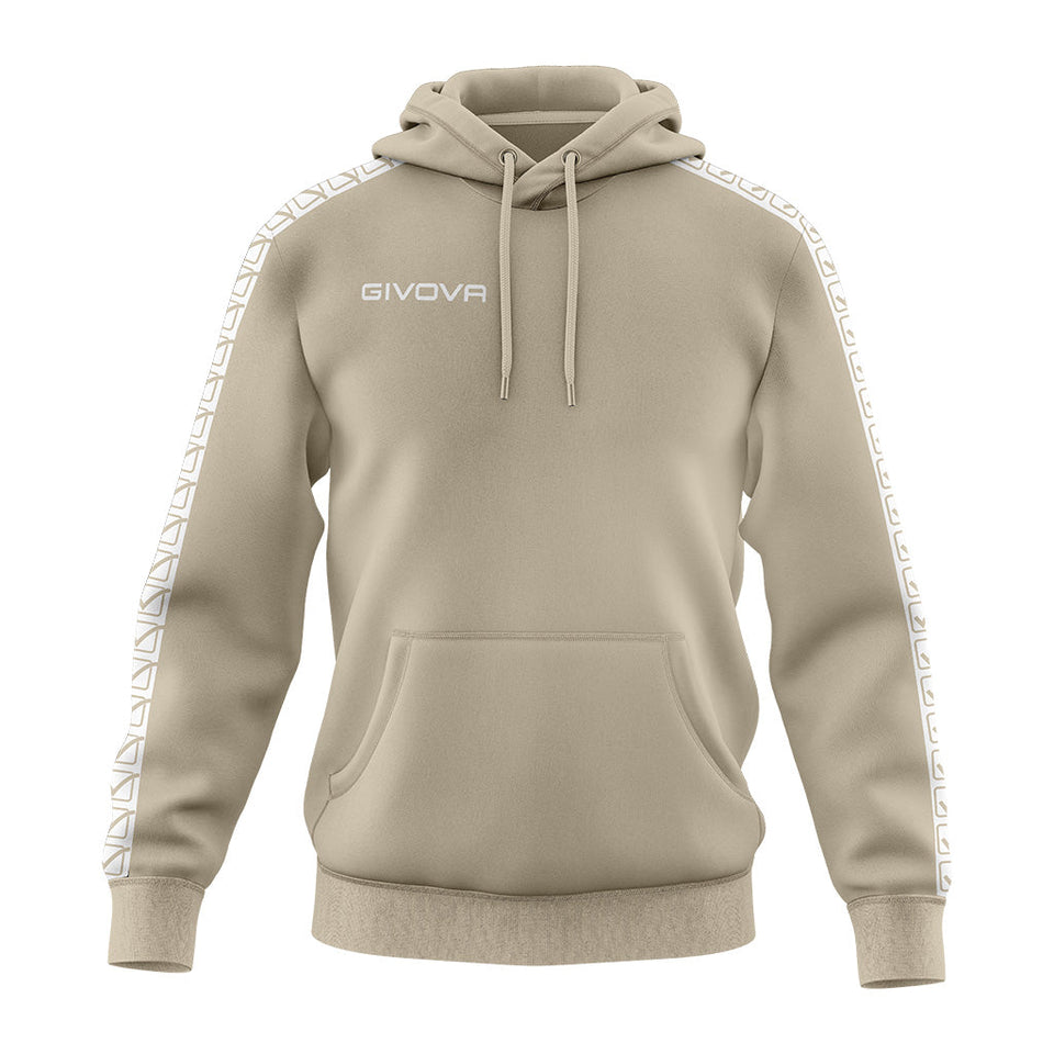 FELPA CON CAPPUCCIO TERRY BAND personalizzato con logo - Pubblienne
