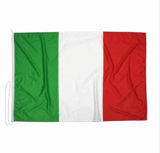 Bandiera Italia 70x100 personalizzato con logo - Pubblienne
