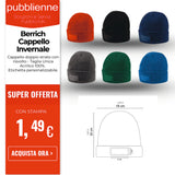Berrich - Cappello Invernale personalizzato con logo - Pubblienne