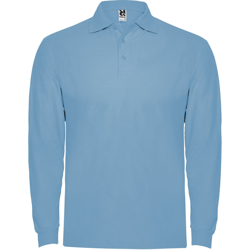 R6635 - Roly Estrella Manica Lunga Polo Uomo personalizzato con logo - Pubblienne