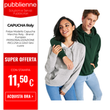 CAPUCHA Roly personalizzato con logo - Pubblienne