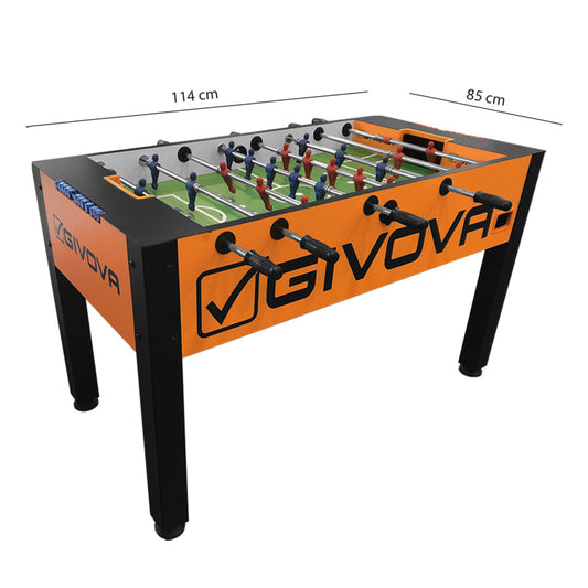 CALCIO BALILLA STADIUM ACADEMY MIS. 114*85 personalizzato con logo - Pubblienne