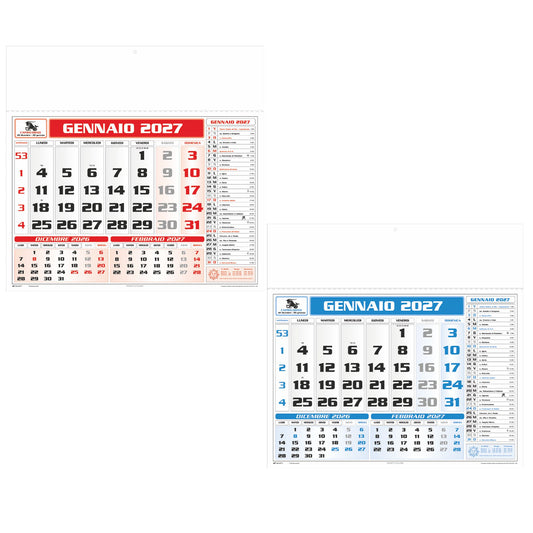 CALENDARIO AMERICANO personalizzato con logo - Pubblienne