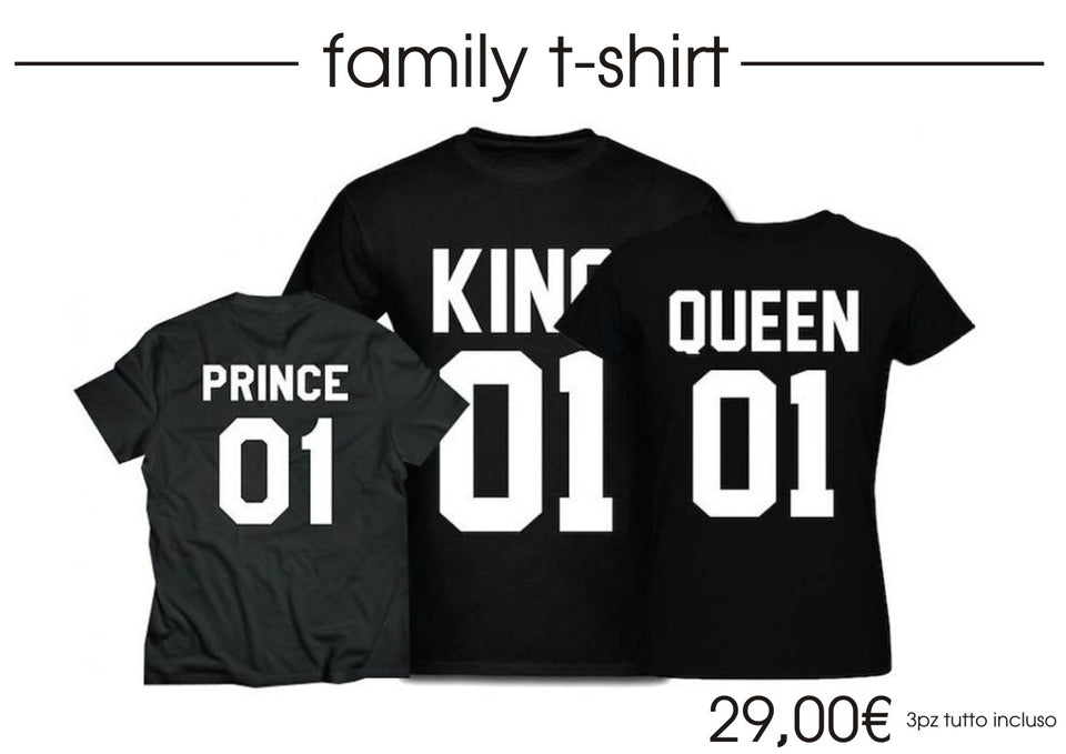 Family T-shirt personalizzato con logo - Pubblienne