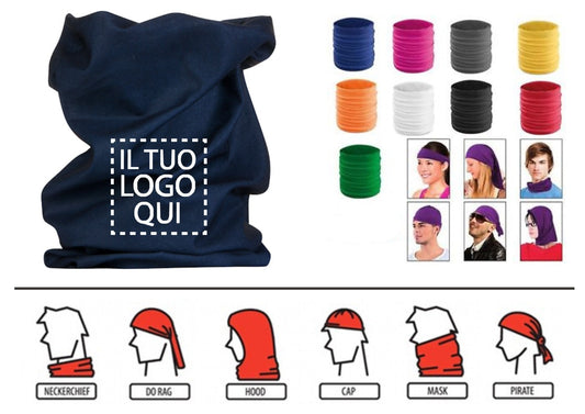Fascia Multiuso personalizzato con logo - Pubblienne
