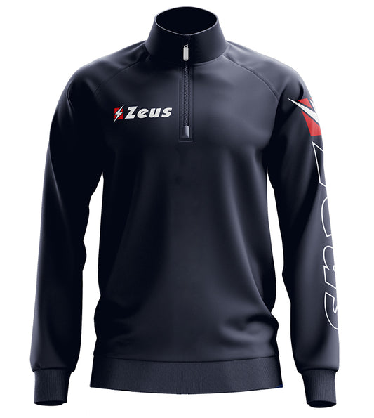 FELPA PILE MEZZA ZIP personalizzato con logo - Pubblienne