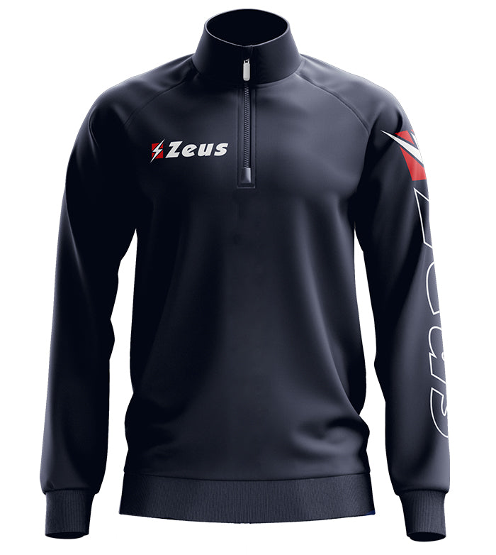 FELPA PILE MEZZA ZIP personalizzato con logo - Pubblienne