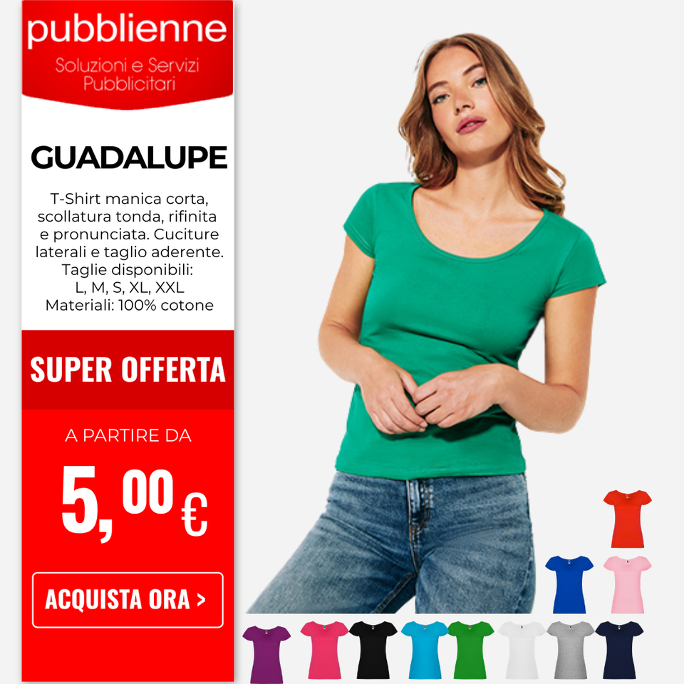 GUADALUPE personalizzato con logo - Pubblienne