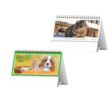 CALENDARIO DA TAVOLO CANI E GATTI personalizzato con logo - Pubblienne
