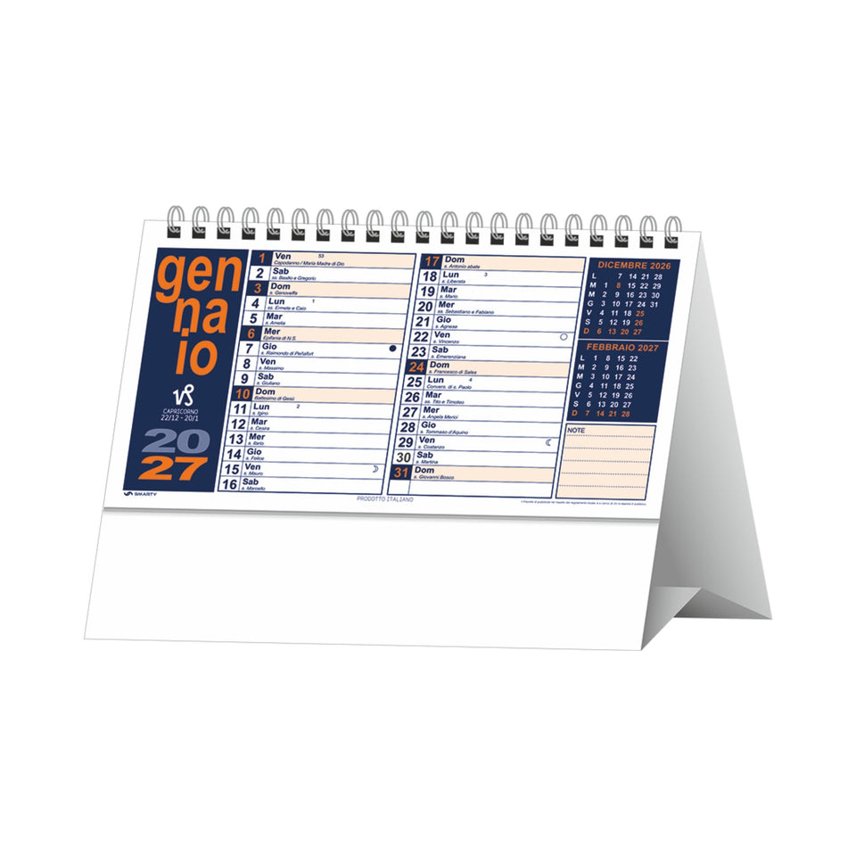 CALENDARIO DA TAVOLO PORTOGHESE personalizzato con logo - Pubblienne