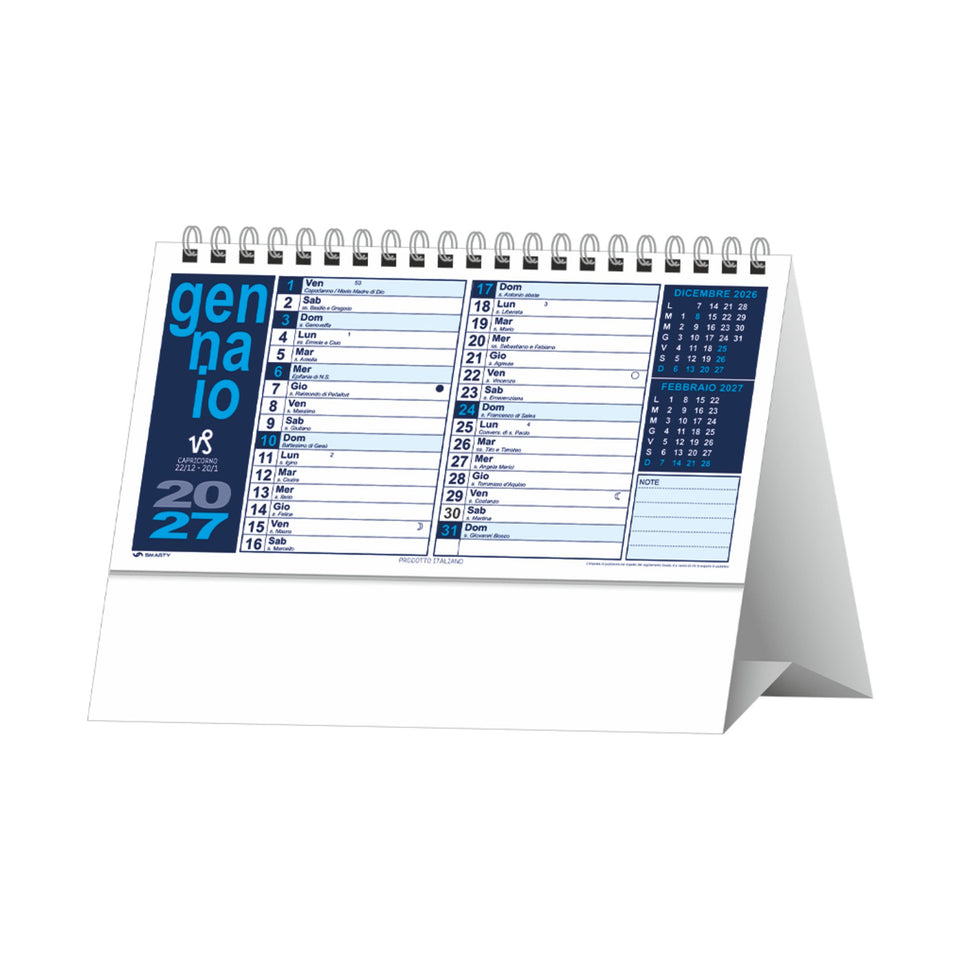 CALENDARIO DA TAVOLO PORTOGHESE personalizzato con logo - Pubblienne