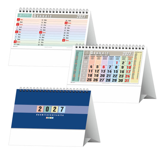 Calendario Multicolor personalizzato con logo - Pubblienne
