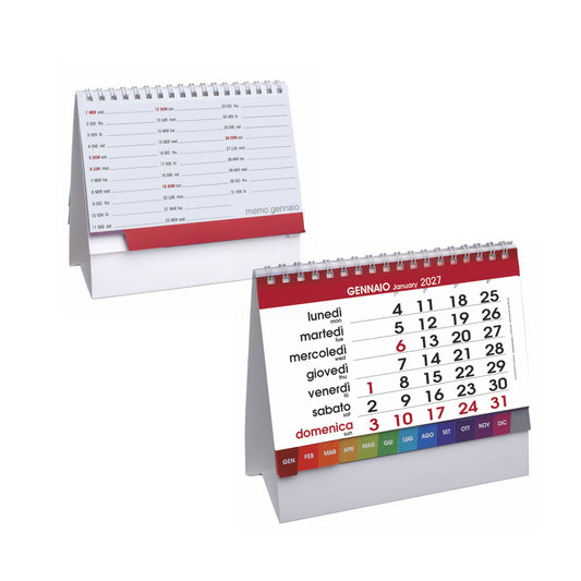 CALENDARIO DA TAVOLO DESK personalizzato con logo - Pubblienne