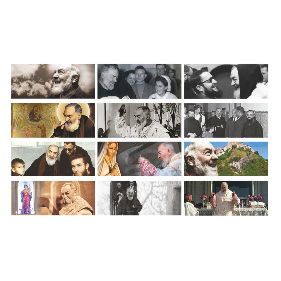 Calendario - Padre Pio personalizzato con logo - Pubblienne