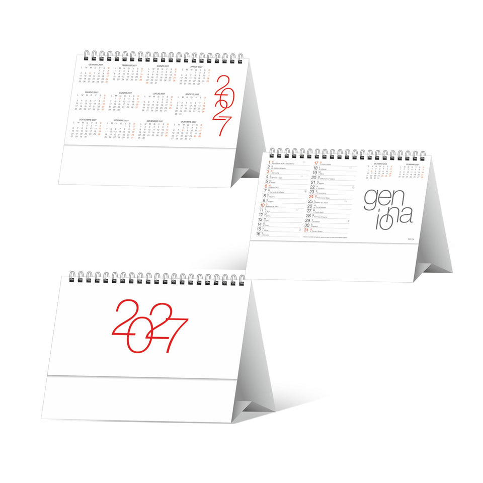 Calendario Design personalizzato con logo - Pubblienne