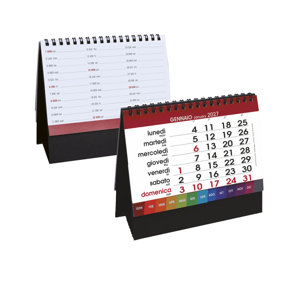 CALENDARIO DA TAVOLO DESK personalizzato con logo - Pubblienne
