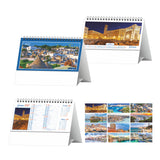 PUGLIA - Calendario Illustrato da Tavolo personalizzato con logo - Pubblienne