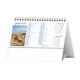 ROMA - Calendario Illustrato da Tavolo personalizzato con logo - Pubblienne