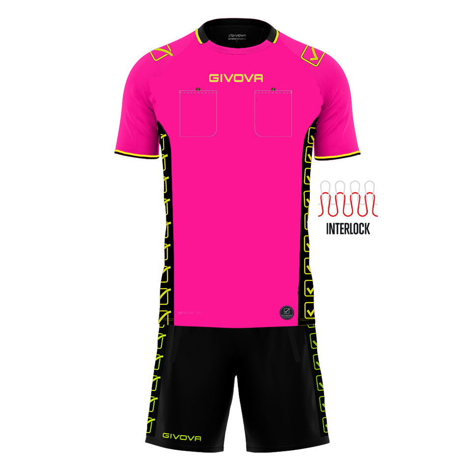 KIT OFFICIAL REFEREE personalizzato con logo - Pubblienne