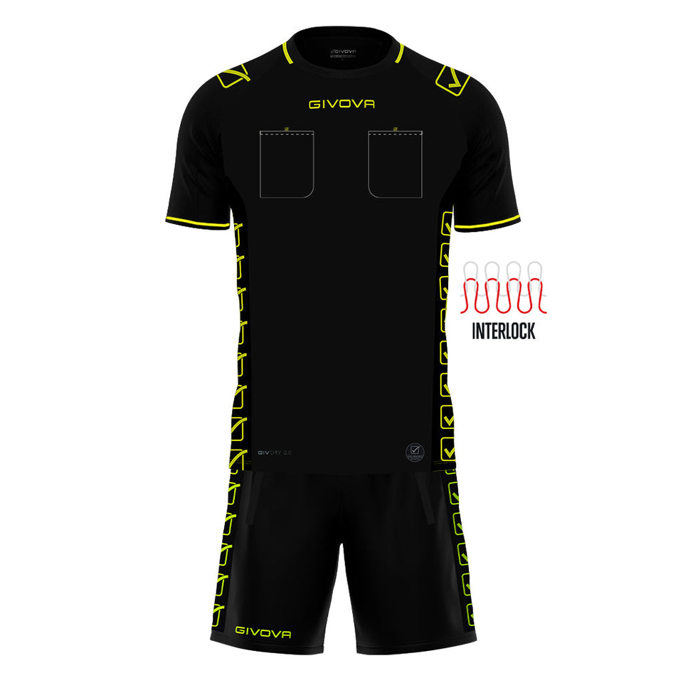 KIT OFFICIAL REFEREE personalizzato con logo - Pubblienne