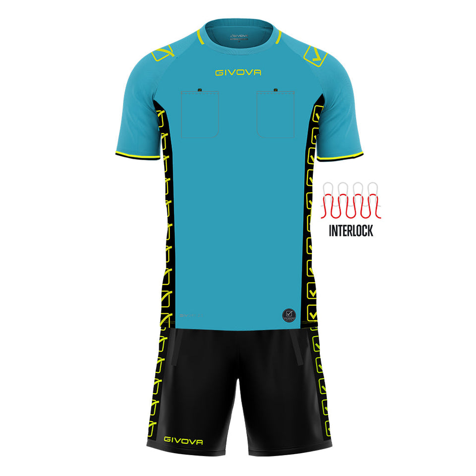 KIT OFFICIAL REFEREE personalizzato con logo - Pubblienne