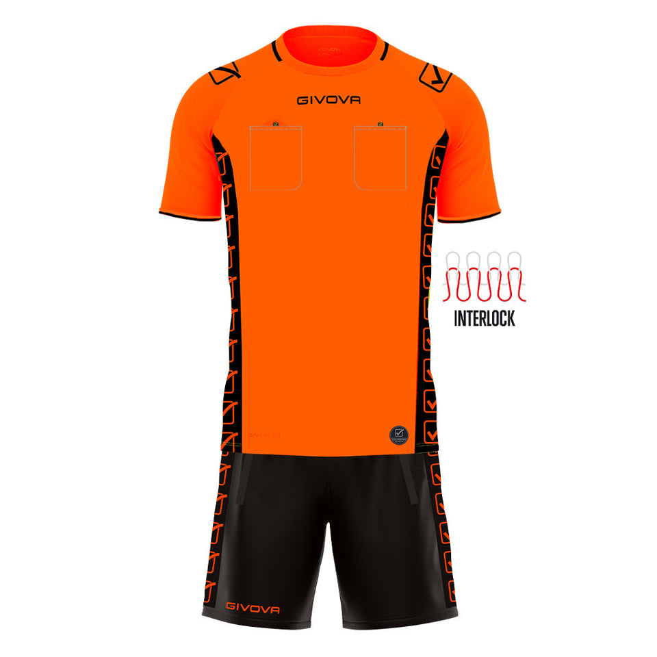 KIT OFFICIAL REFEREE personalizzato con logo - Pubblienne